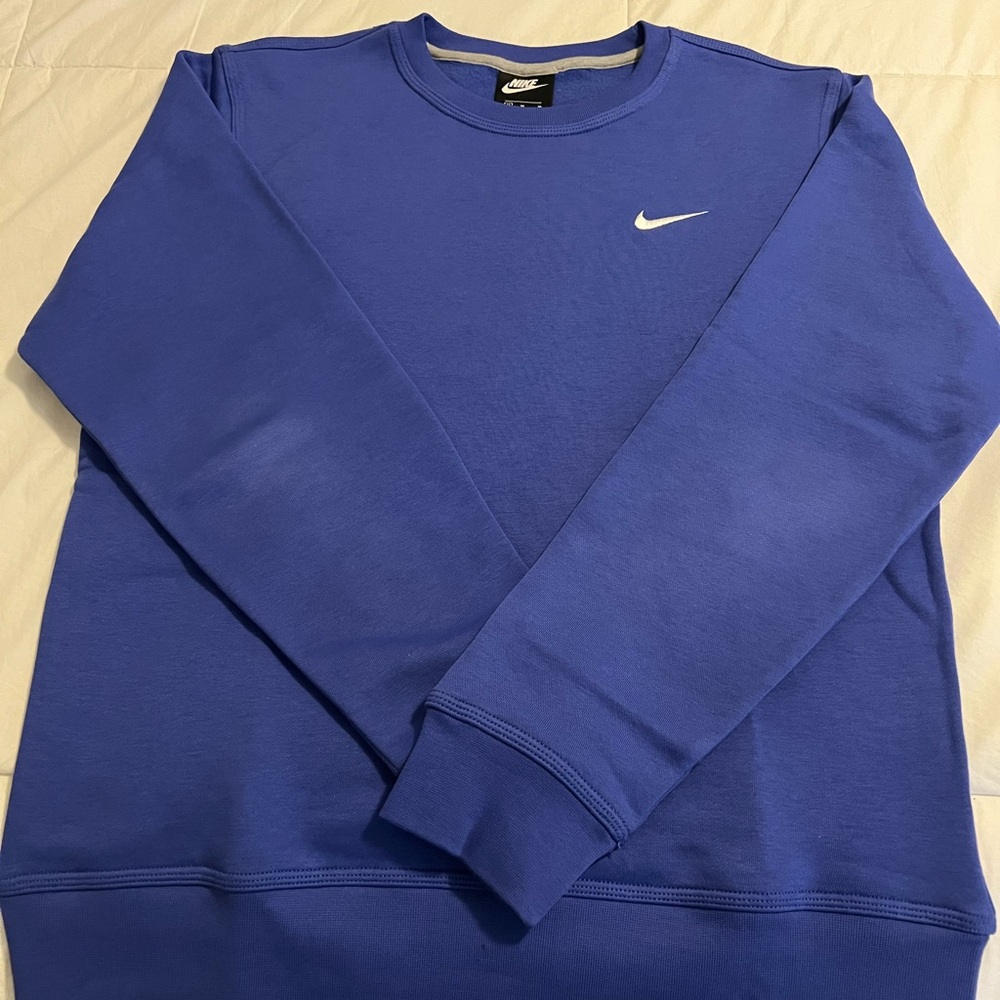 Nike Men's Blue Sweatshirt